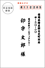 楷書体 タテ書き